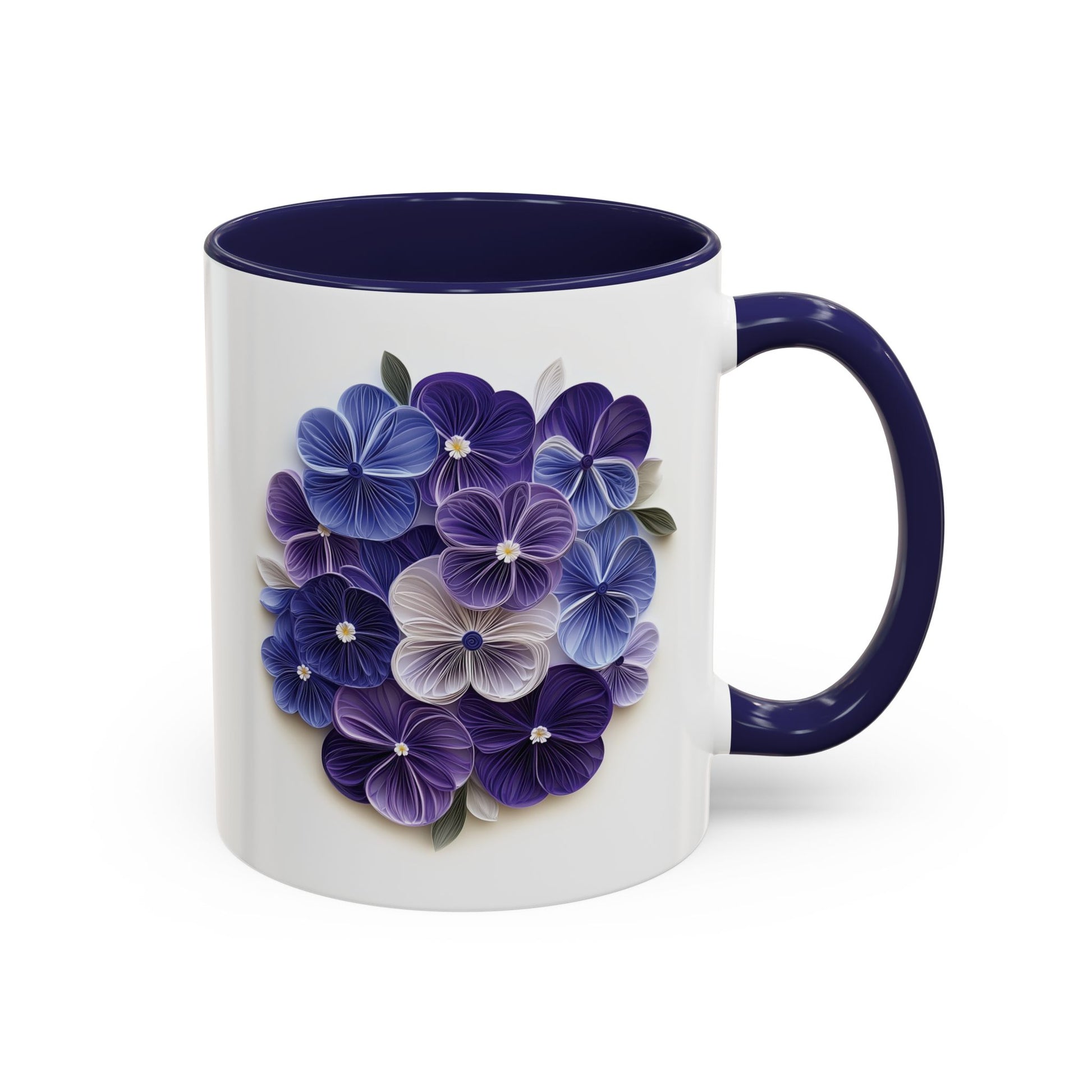 Violets Bouquet Mug