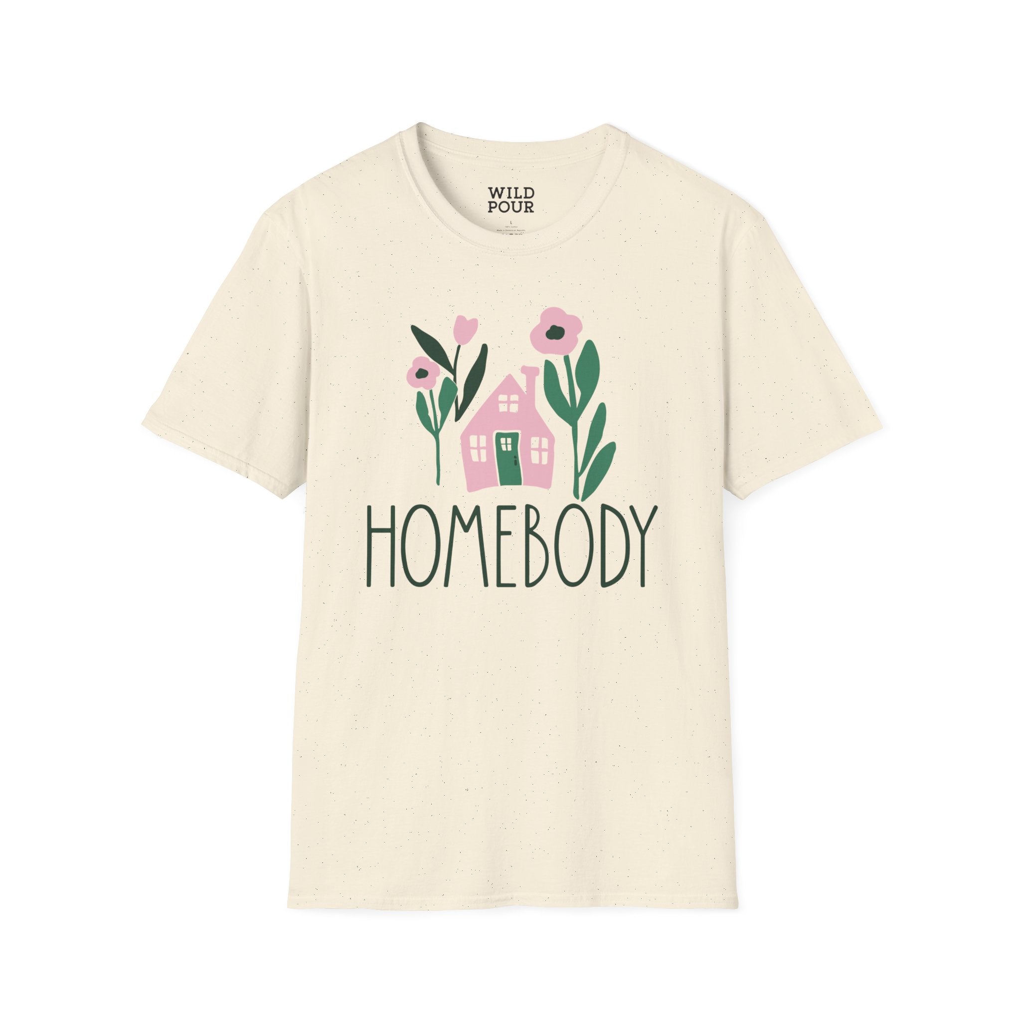 Homebody Tee - Ultra-soft and super comfy, our premium quality unisex tees are perfect for any season.