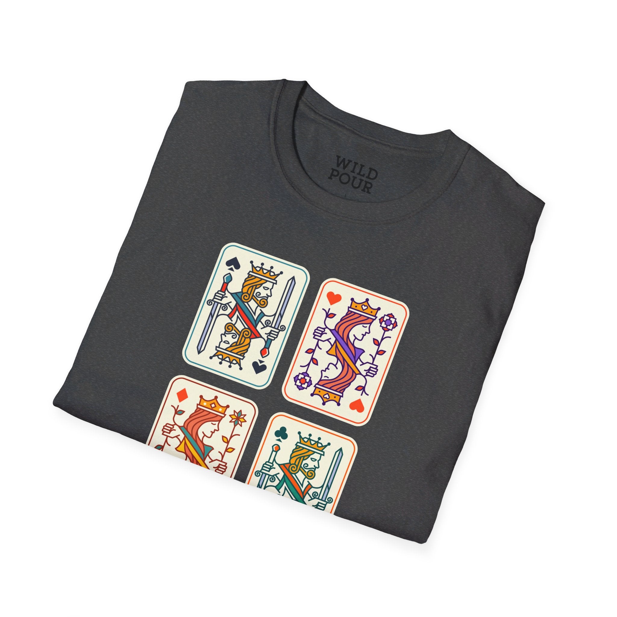 Kings & Queens, Poker Tee-Adult Tees-Wild Pour