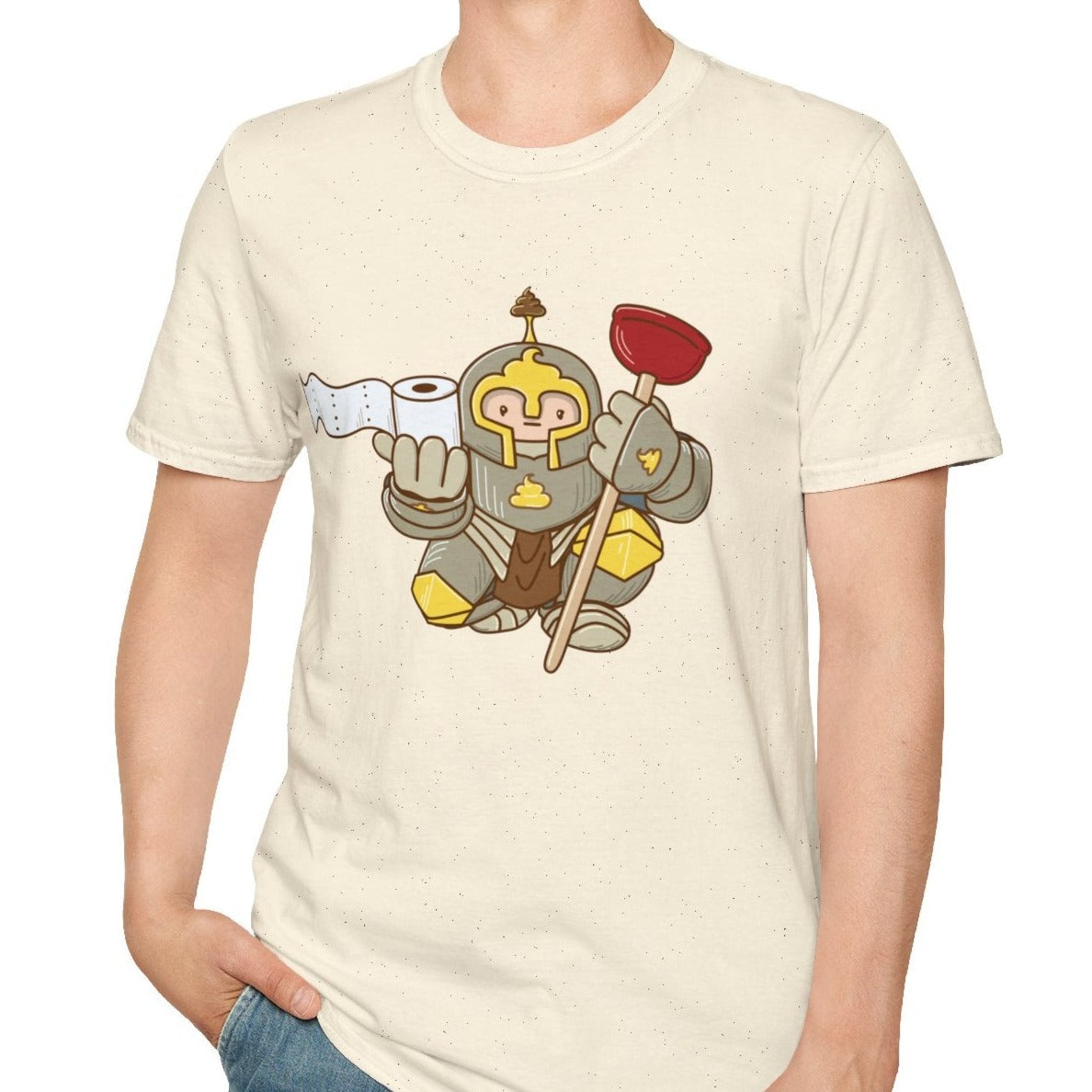 Knight of the Porcelain Throne Tee-Adult Tees-Wild Pour