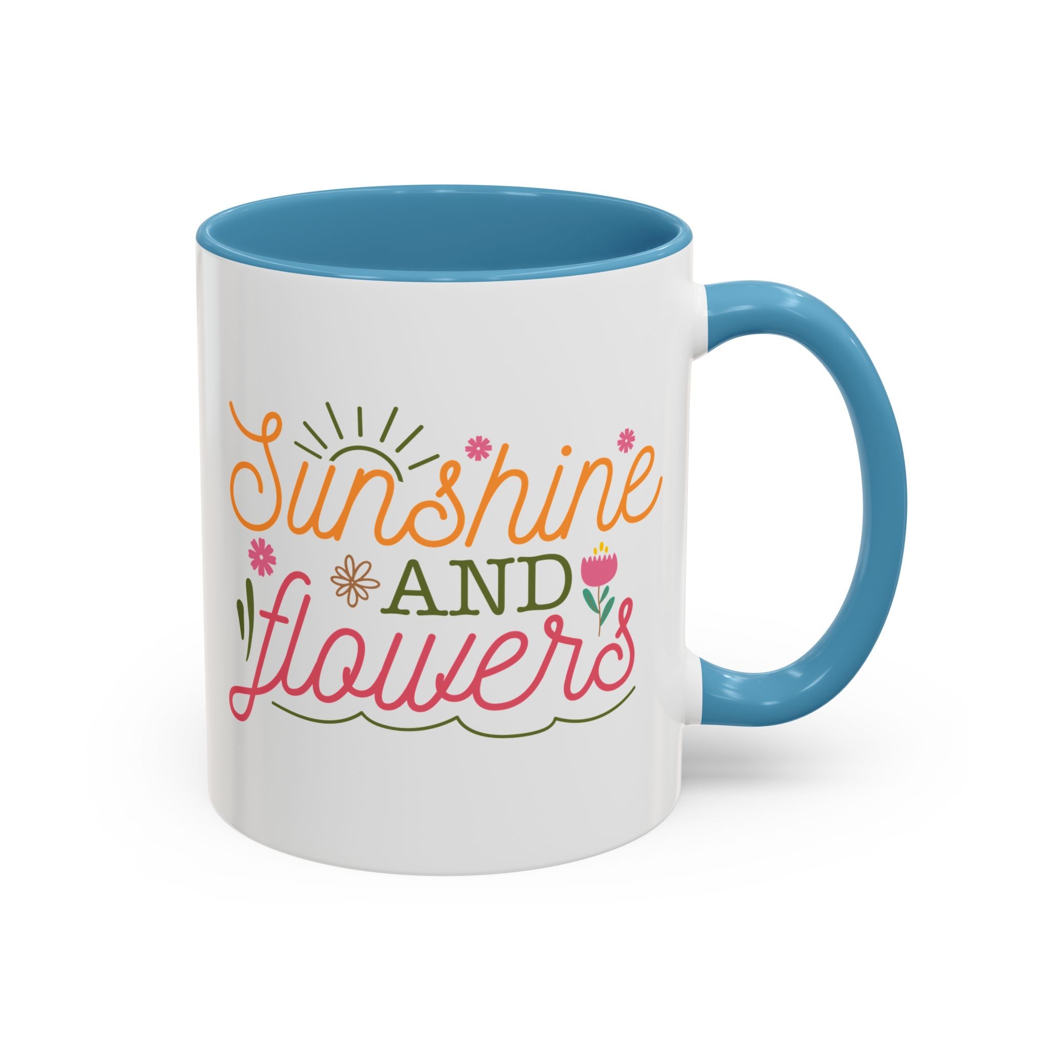 Sunshine and Flowers Mug-Mug-Wild Pour