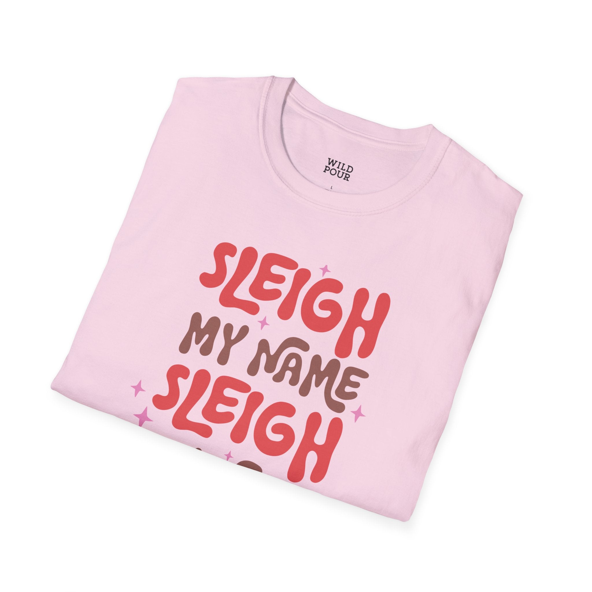 Sleigh My Name Tee-Adult Tees-Wild Pour