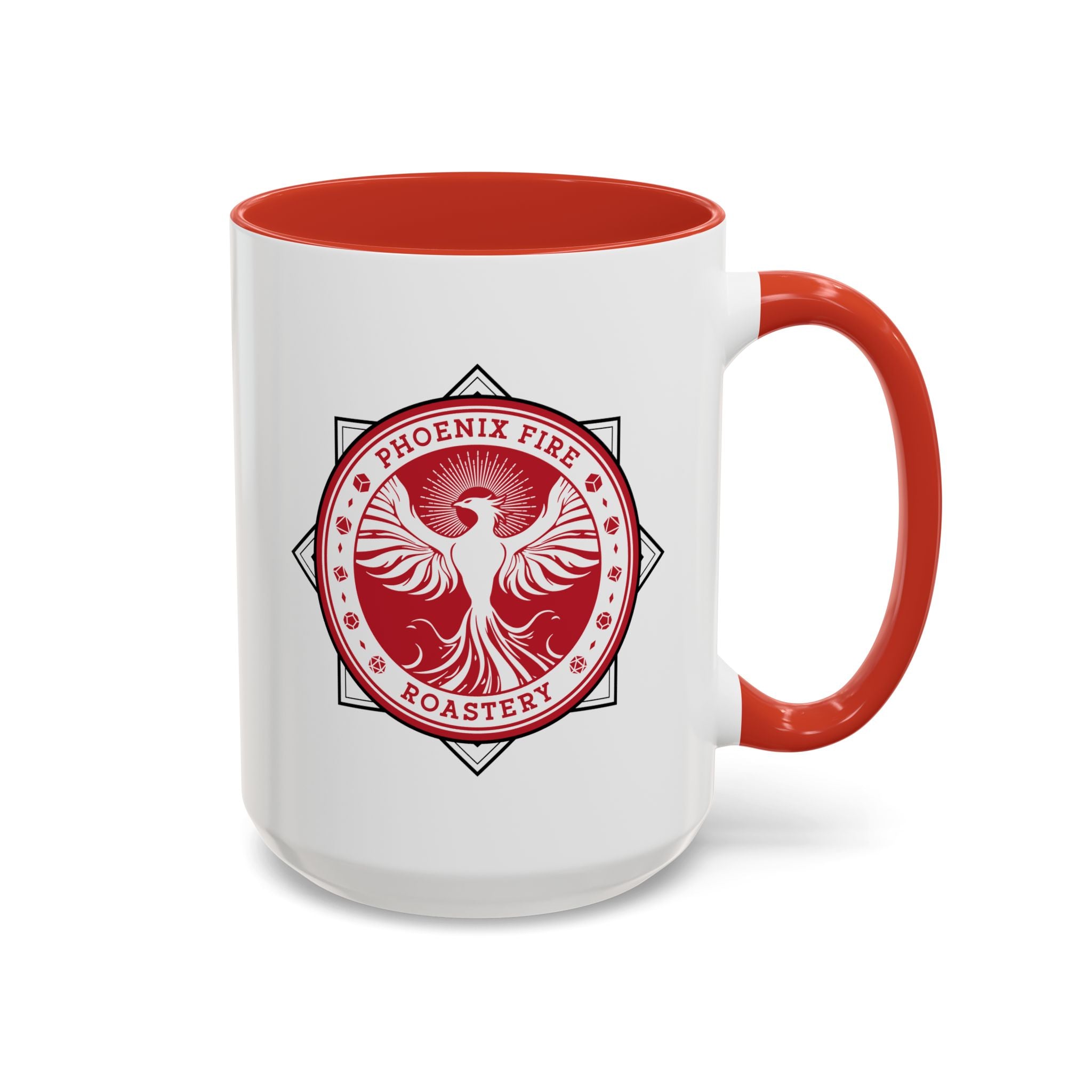 D&D Café Collection, Phoenix Fire Roastery Mug-Mug-Wild Pour