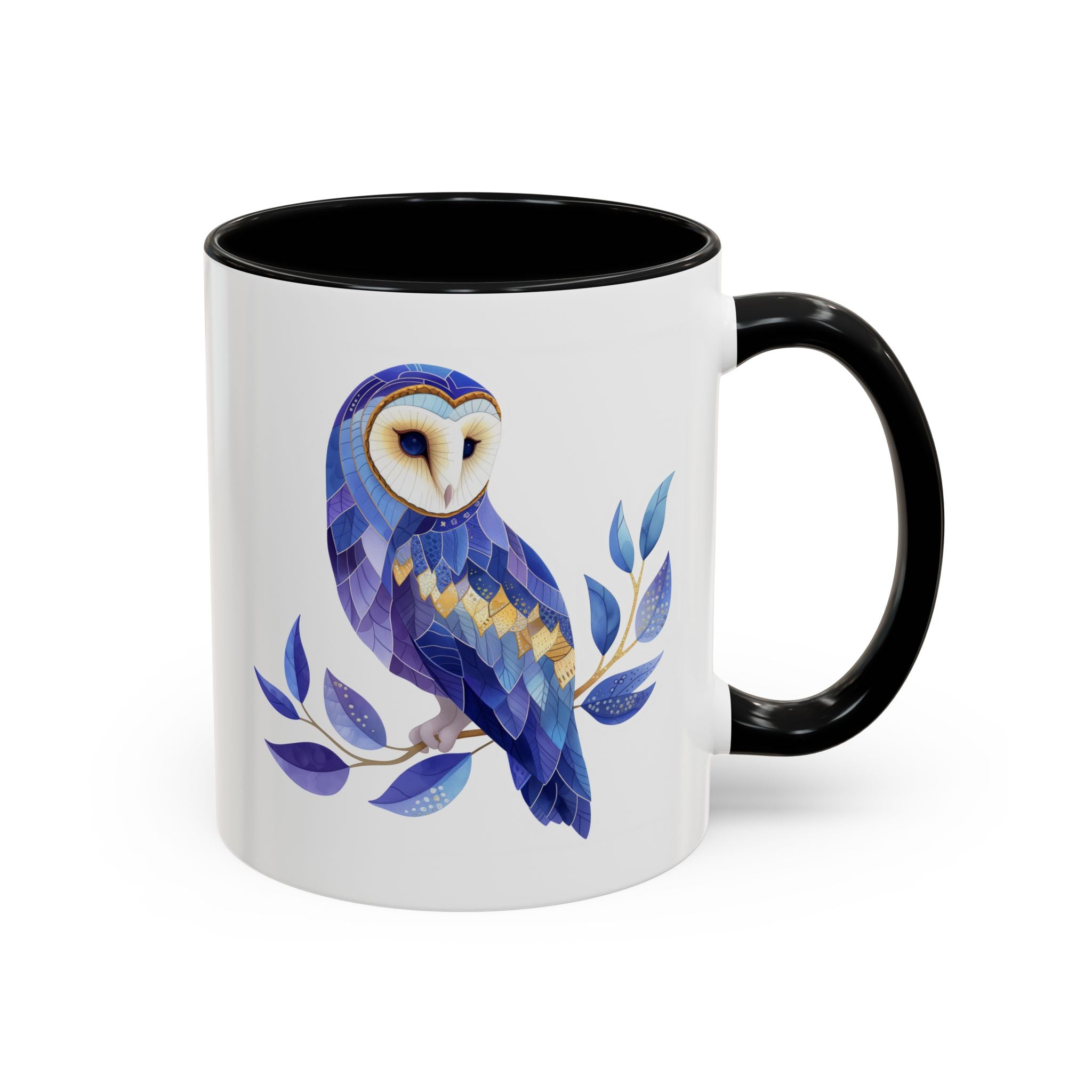 Barn Owl, Watercolor Mug-Mug-Wild Pour