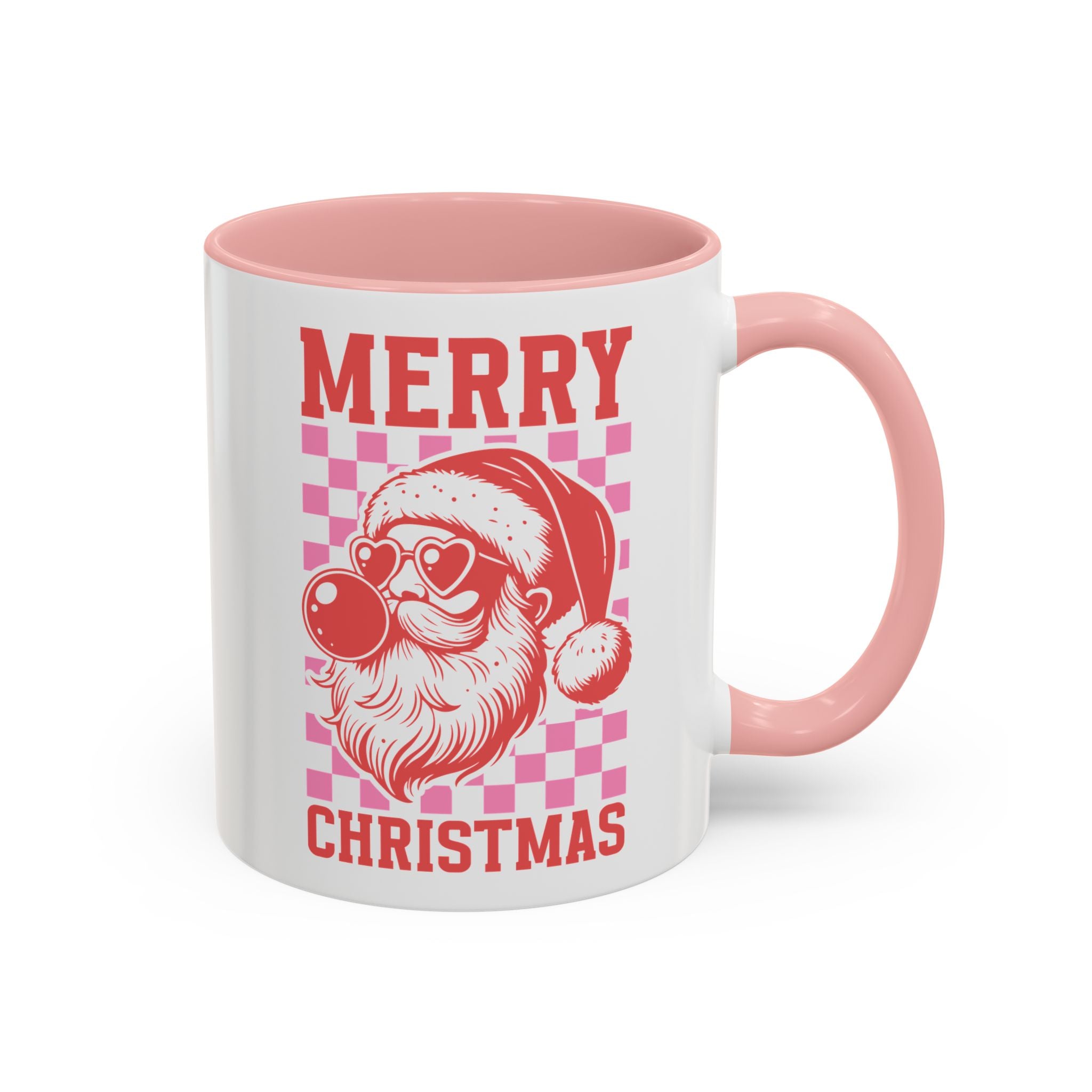 Merry Christmas, Retro Santa Bubblegum Mug-Mug-Wild Pour