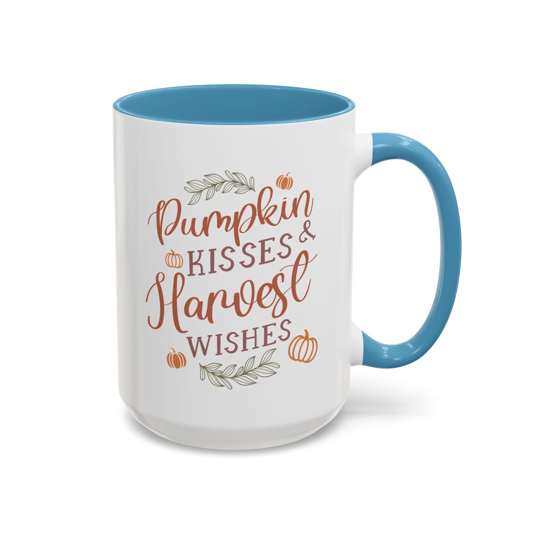 Pumpkin Kisses & Harvest Wishes Mug-Mug-Wild Pour