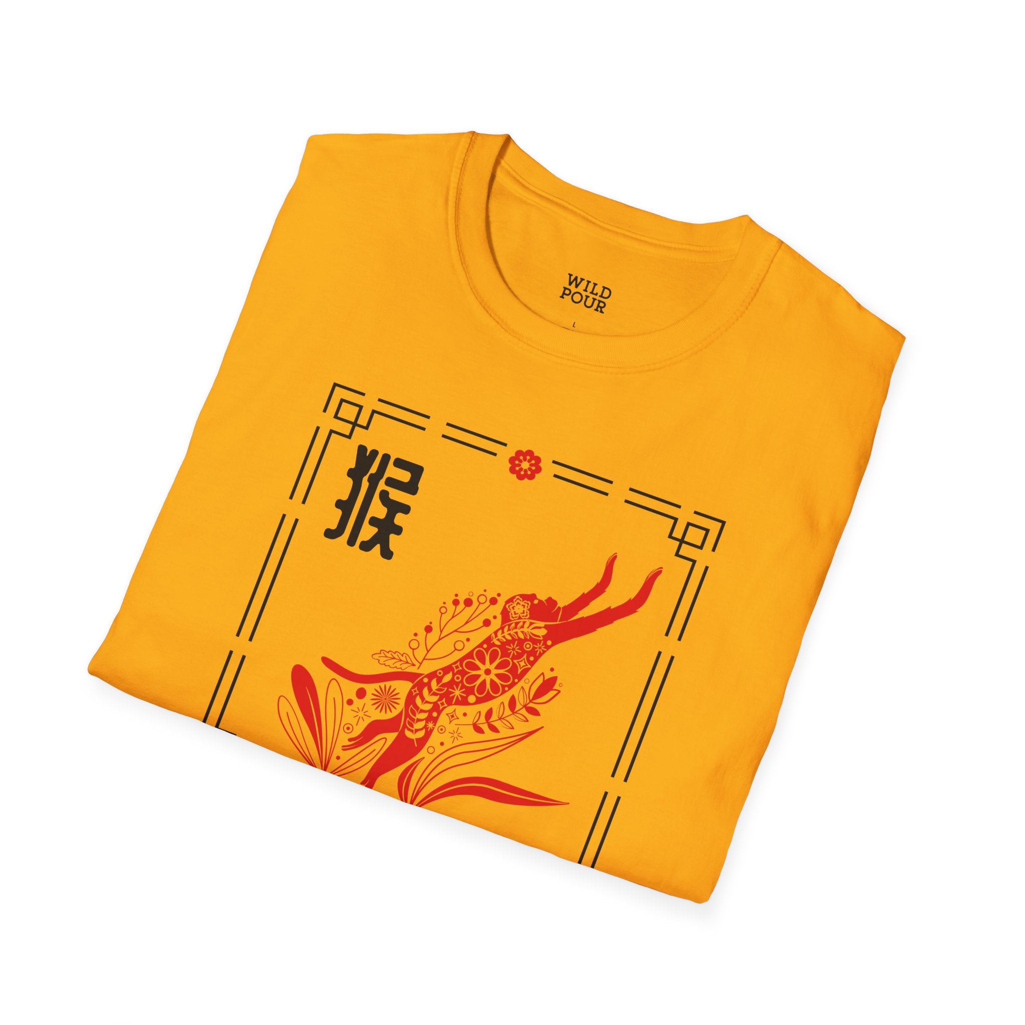 Year of the Monkey, Lunar New Year Tee-Adult Tees-Wild Pour