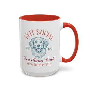 Anti-Social Dog Moms Club, Dog Mug-Mug-Wild Pour