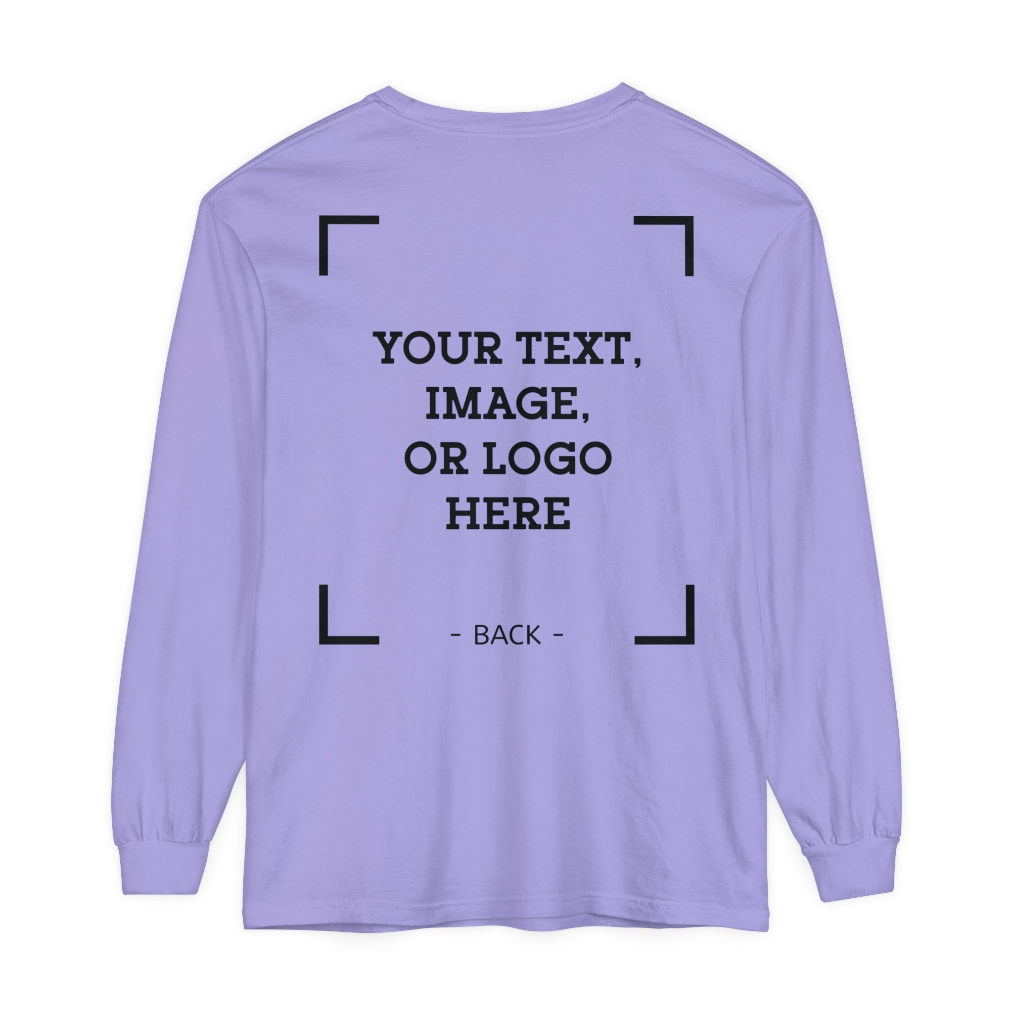 Personalized Long Sleeve Shirt with Custom Print