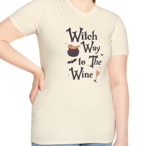 Witch Way to the Wine Tee-Adult Tees-Wild Pour