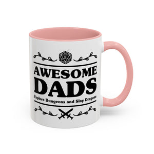 Awesome Dads Explore Dungeons & Slay Dragons, D&D Mug-Mug-Wild Pour