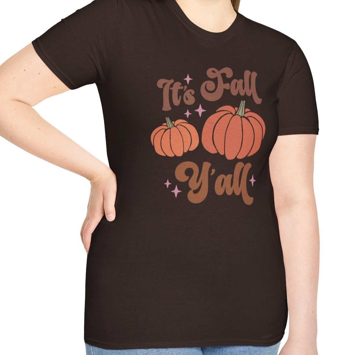 It's Fall Y'all, Autumn Tee-Adult Tees-Wild Pour