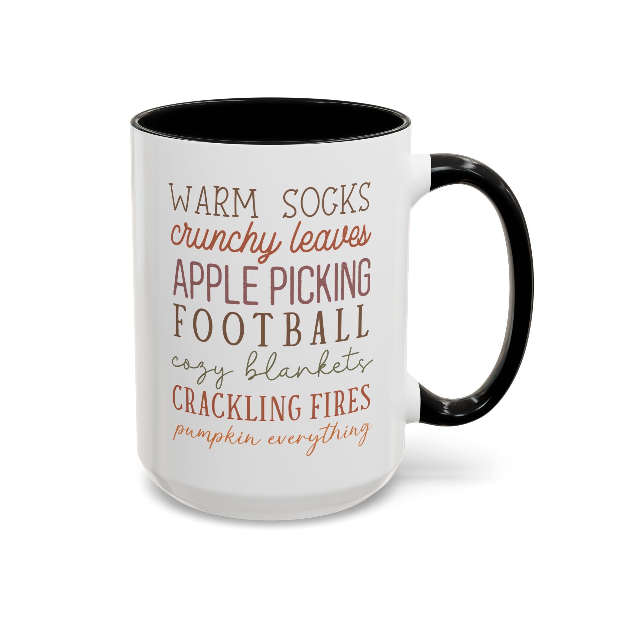 Warm Socks and Crunchy Leaves, Fall Mug-Mug-Wild Pour