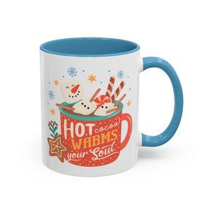 Hot Cocoa Warms Your Soul, Snowman Mug-Mug-Wild Pour