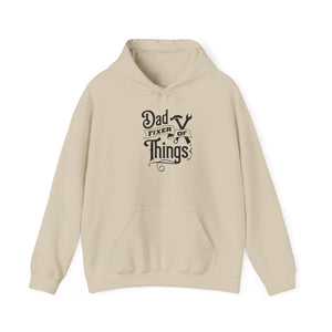 Dad, Fixer of Things Hoodie-Hoodie-Wild Pour