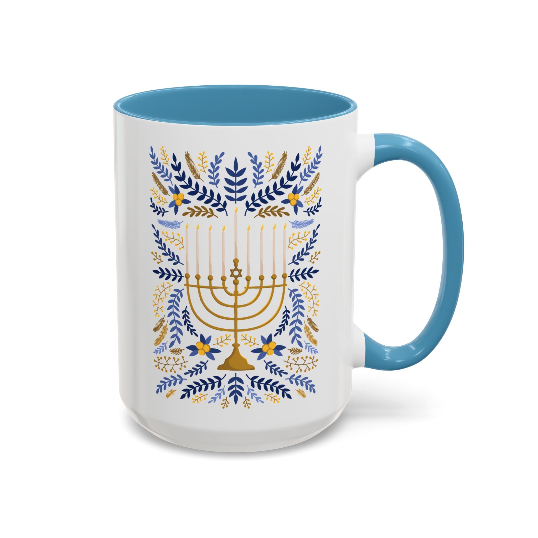 Ornamental Menorah Mug-Mug-Wild Pour