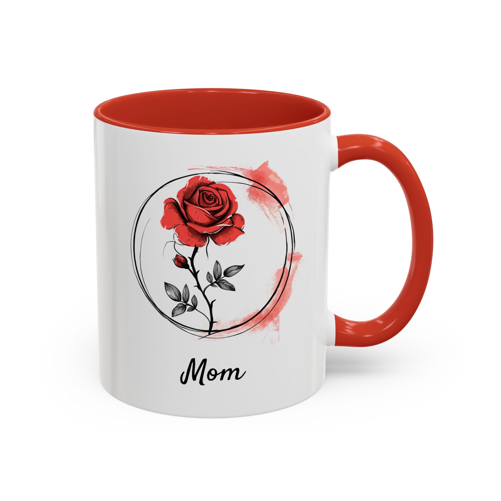 June Rose, Personalized Birth Month Mug-Mug-Wild Pour