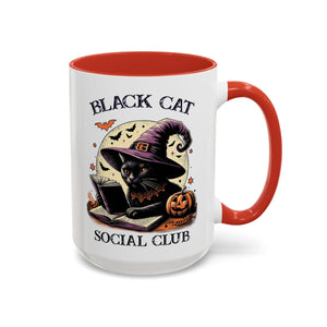 Black Cat Social Club Mug-Mug-Wild Pour