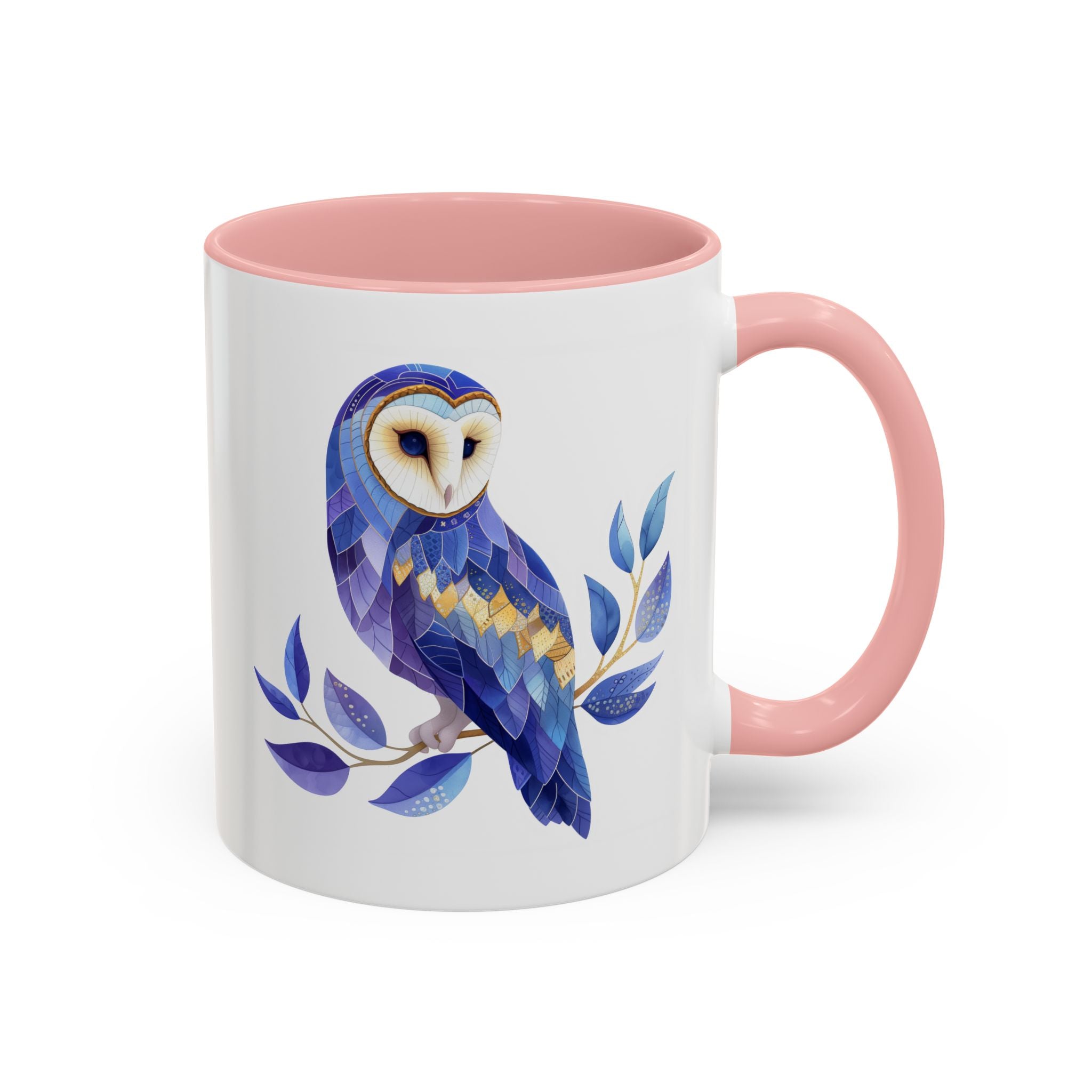 Barn Owl, Watercolor Mug-Mug-Wild Pour