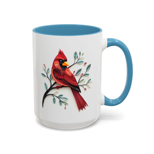 Cardinal, Paper Quilling Mug-Mug-Wild Pour