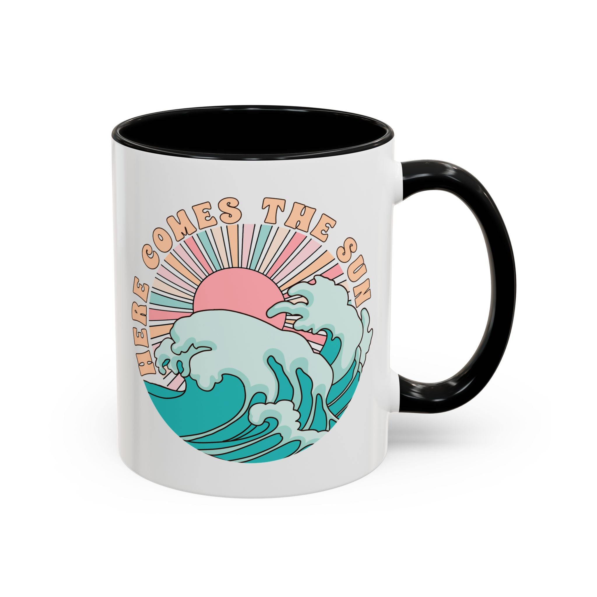 Here Comes the Sun, Ocean Waves Mug-Mug-Wild Pour