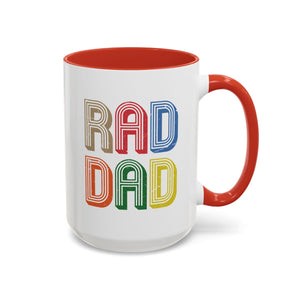 Rad Dad, Father's Day Mug-Mug-Wild Pour