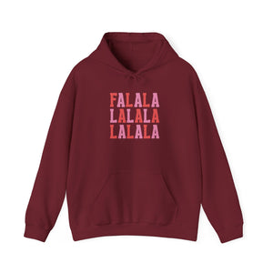 Fa La La, Christmas Hoodie-Hoodie-Wild Pour