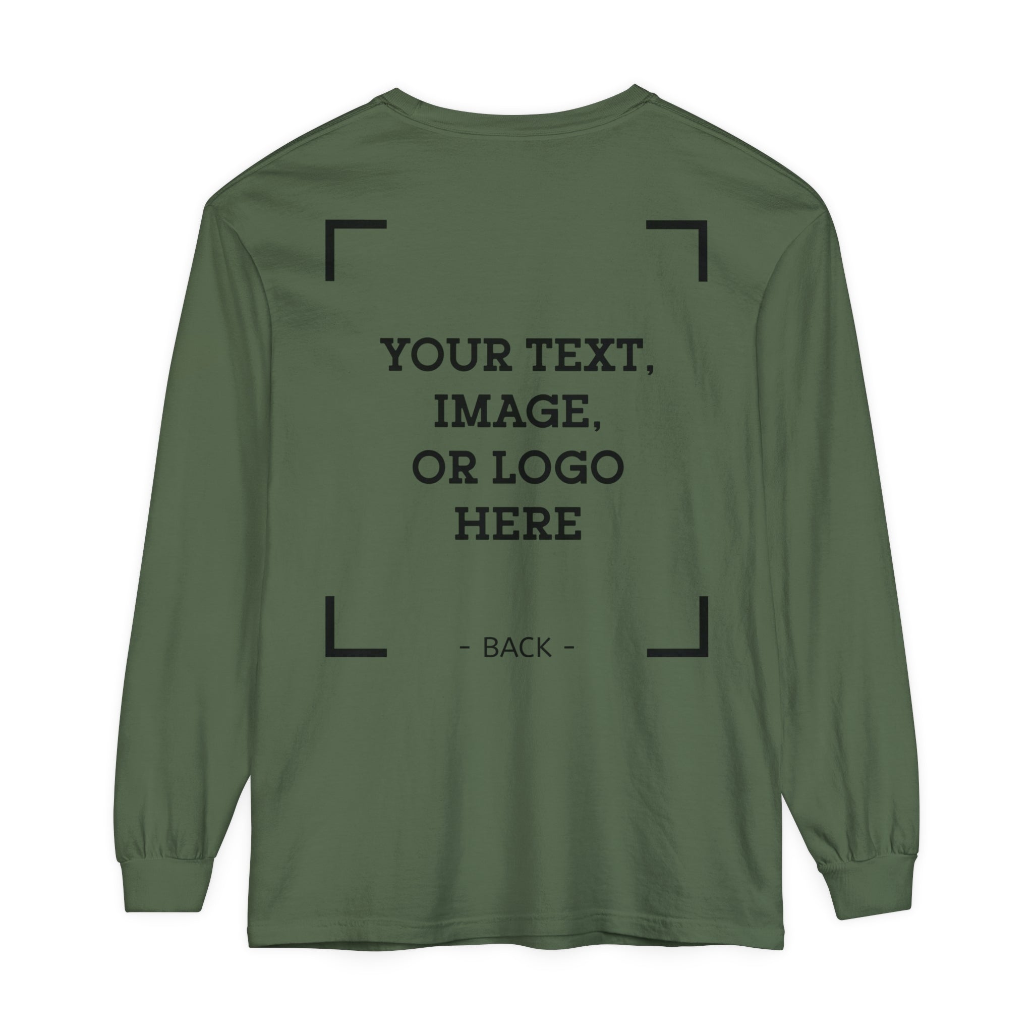 Personalized Long Sleeve Shirt with Custom Print