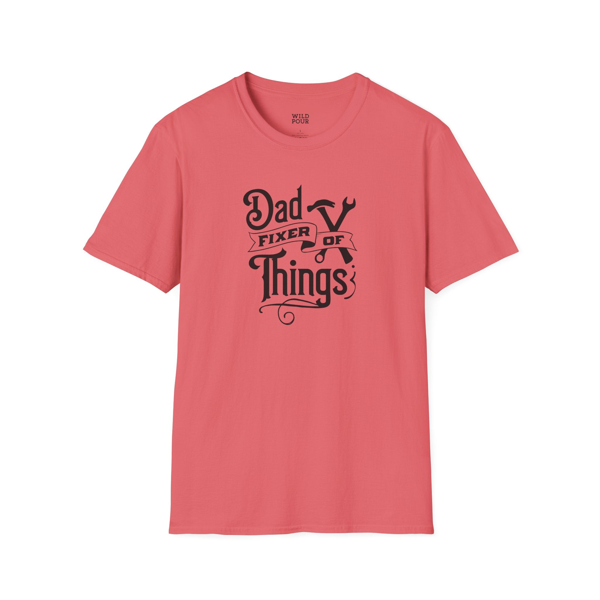 Dad, Fixer of Things Tee-Adult Tees-Wild Pour