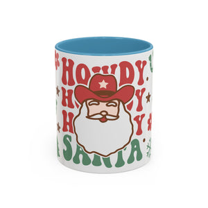 Howdy Santa, Wrap-Around Christmas Mug-Mug-Wild Pour