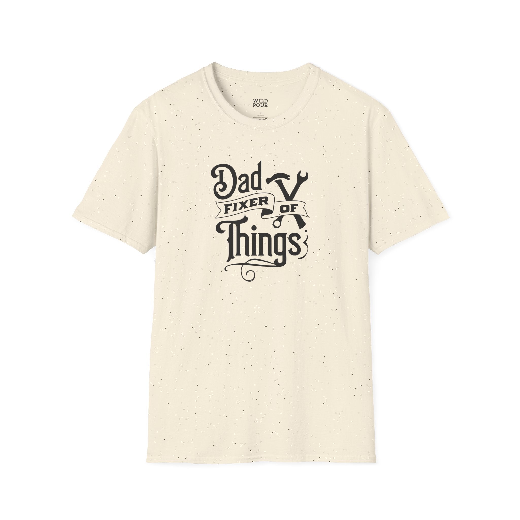 Dad, Fixer of Things Tee-Adult Tees-Wild Pour