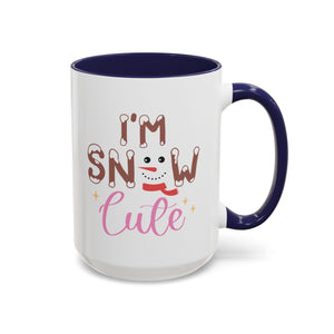 I'm Snow Cute, Snowman Mug-Mug-Wild Pour