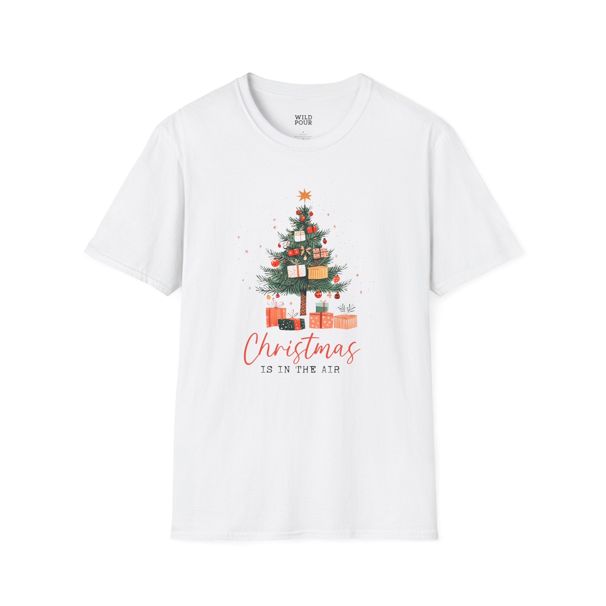 Christmas is in the Air Tee-Adult Tees-Wild Pour