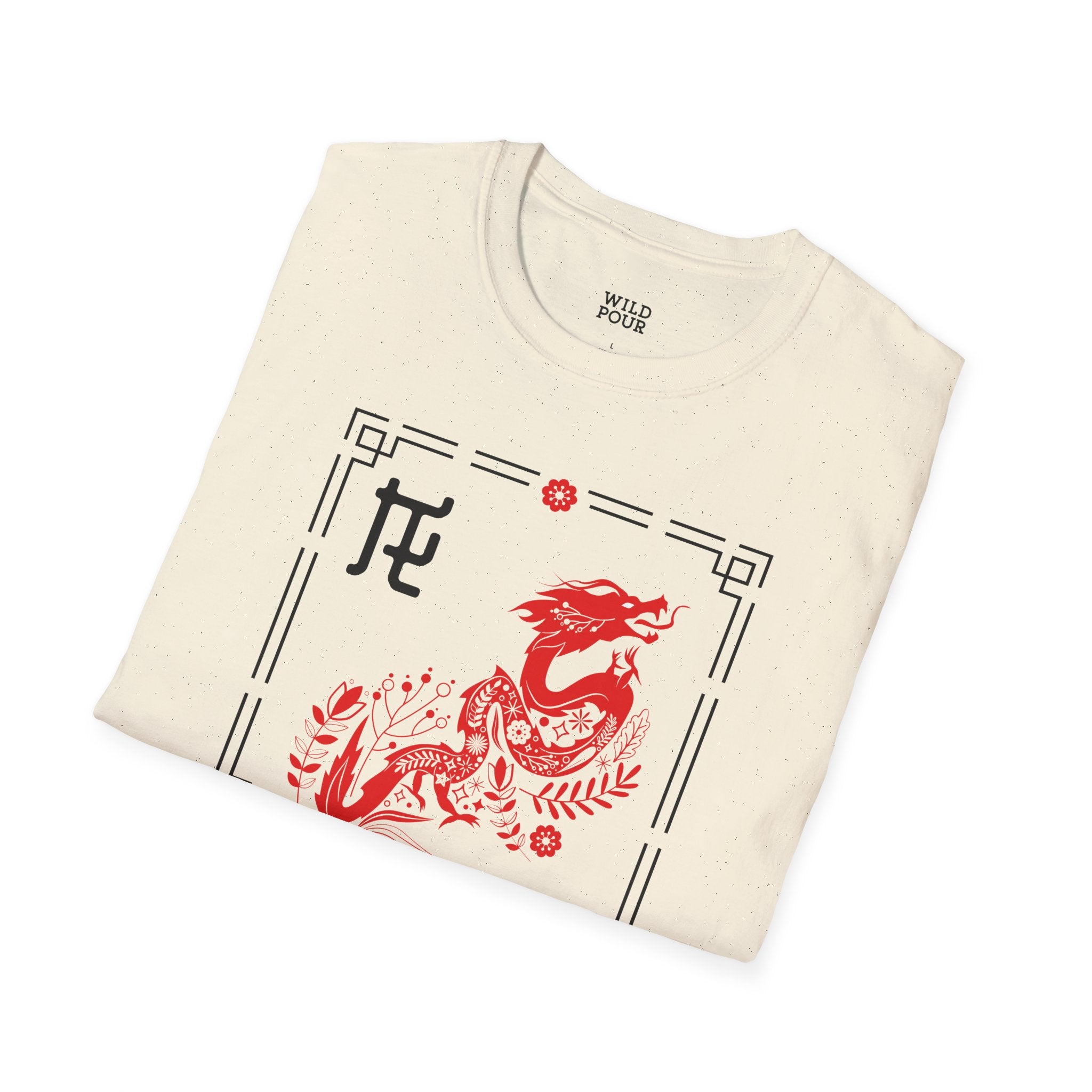 Year of the Dragon, Lunar New Year Tee-Adult Tees-Wild Pour