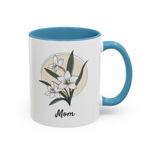 December Narcissus, Personalized Birth Month Mug-Mug-Wild Pour