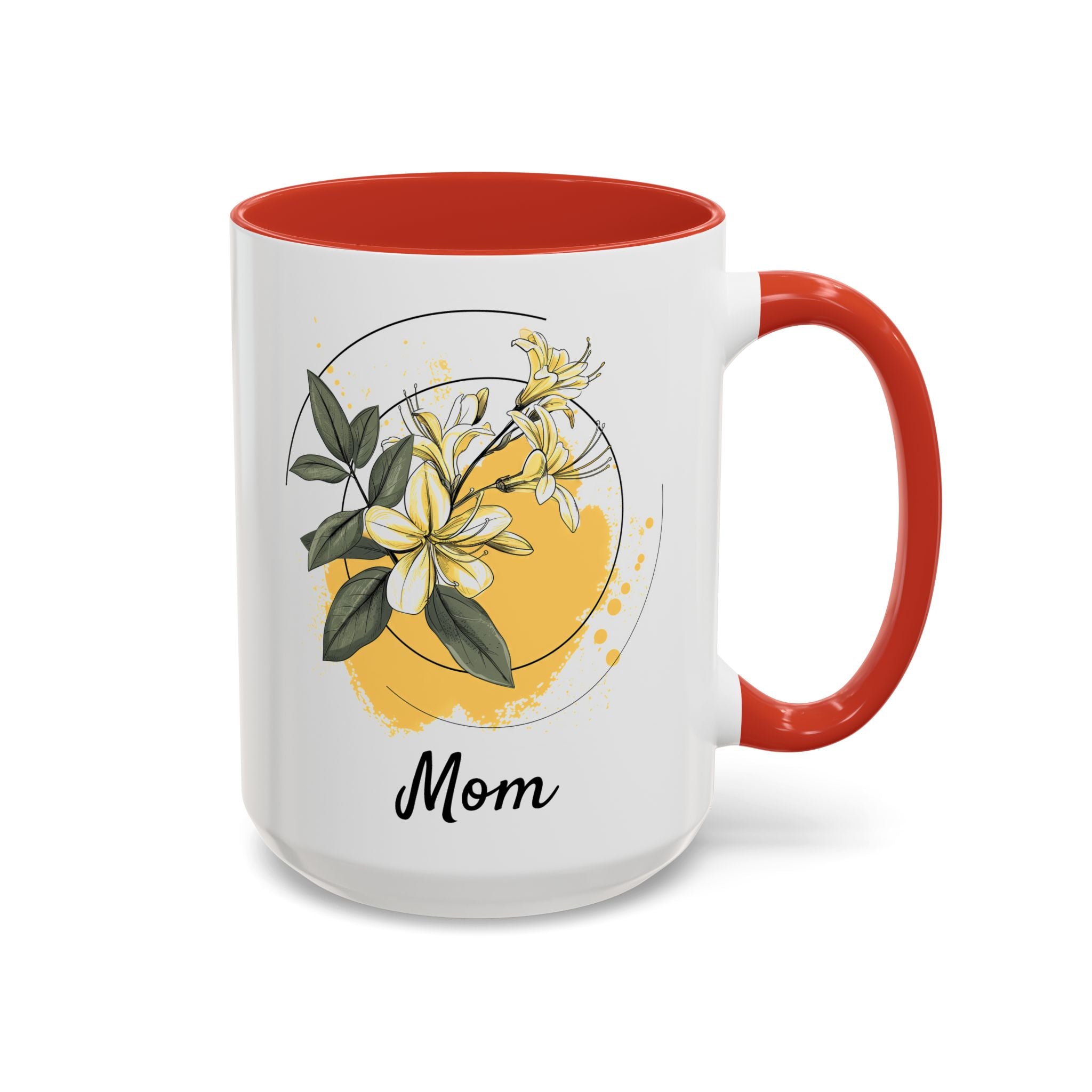 June Honeysuckle, Personalized Birth Month Mug-Mug-Wild Pour