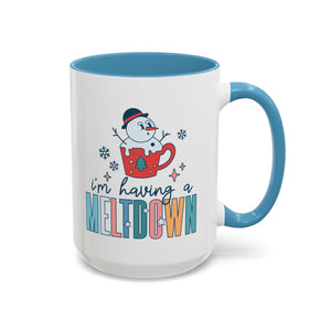 I'm Having a Meltdown, Snowman Mug-Mug-Wild Pour