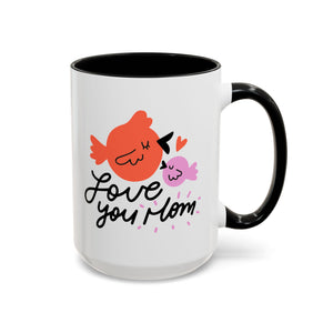 Mama Bird and Baby Bird Mug-Mug-Wild Pour