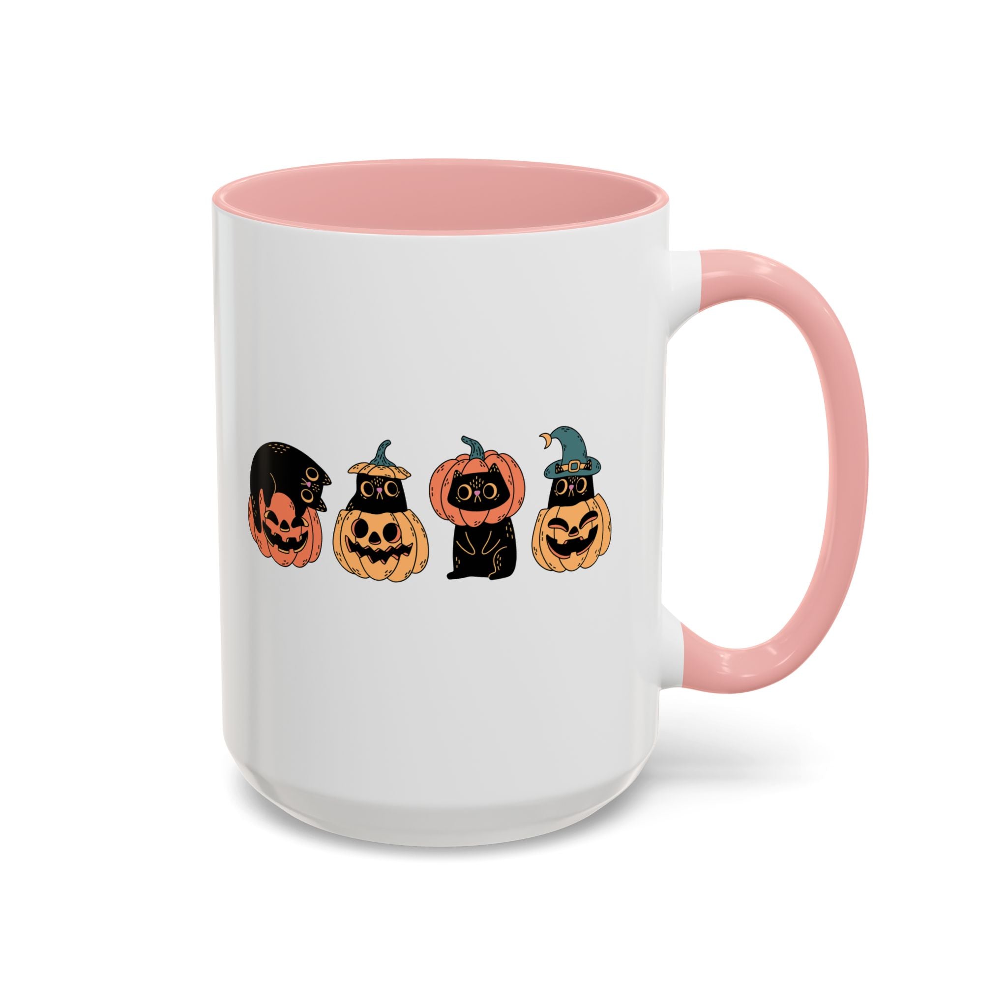 Black Cats and Pumpkins Mug-Mug-Wild Pour