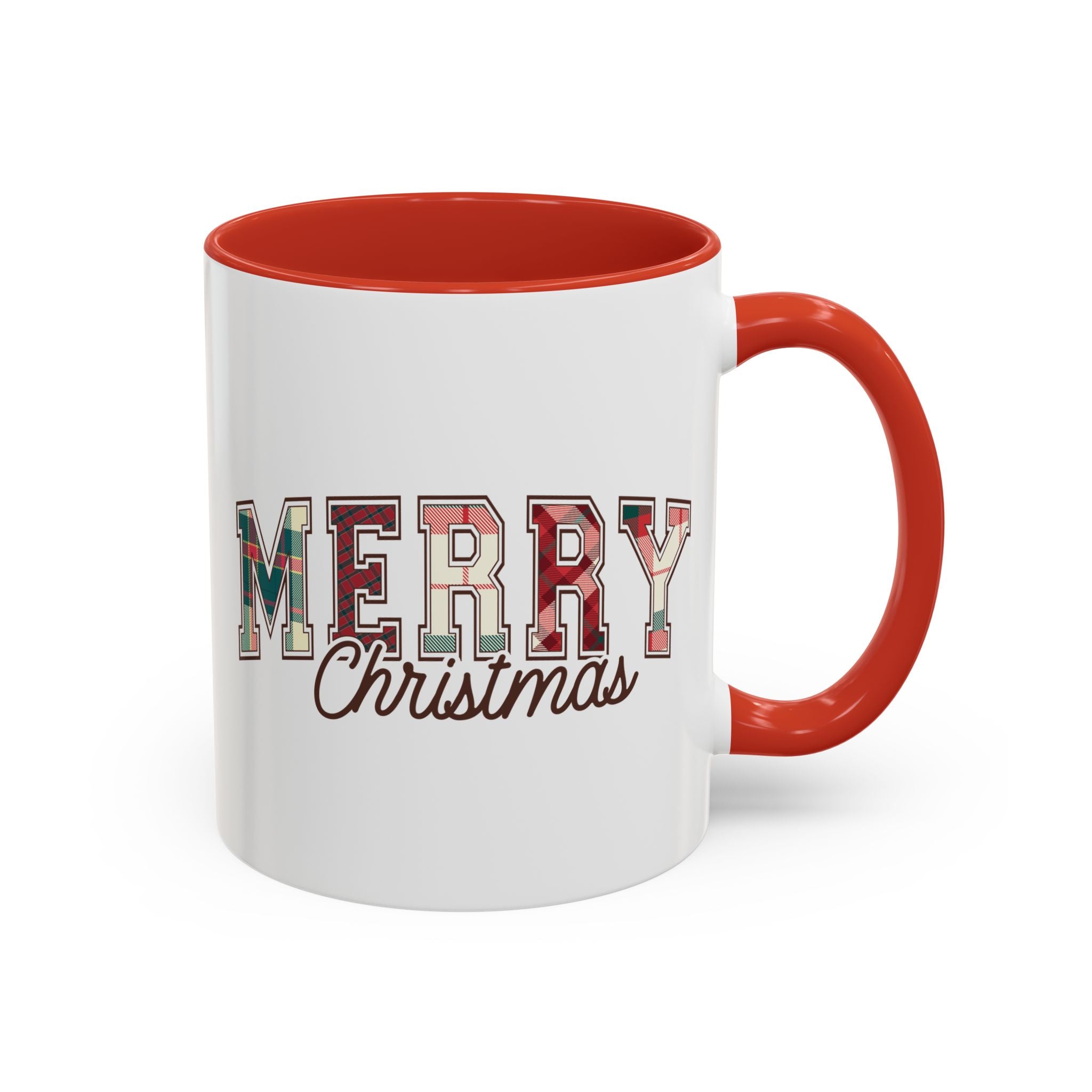 Merry Christmas, Plaid Mug-Mug-Wild Pour