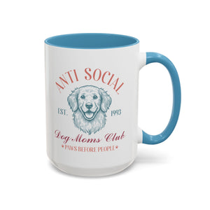 Anti-Social Dog Moms Club, Dog Mug-Mug-Wild Pour