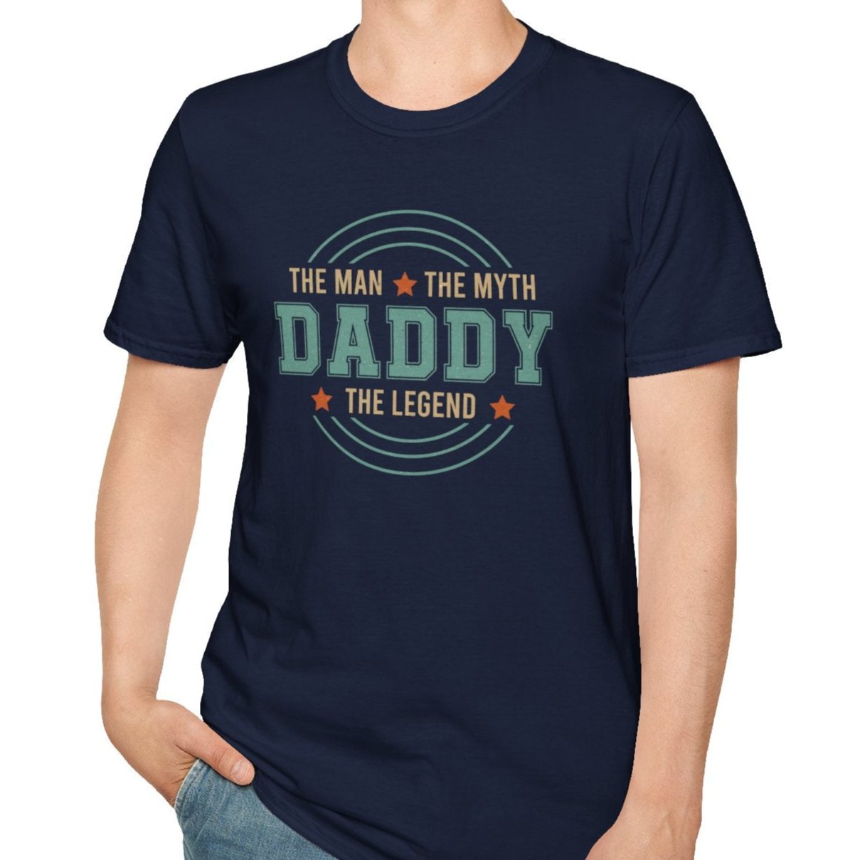 Daddy - The Man, The Myth, The Legend Tee-Adult Tees-Wild Pour