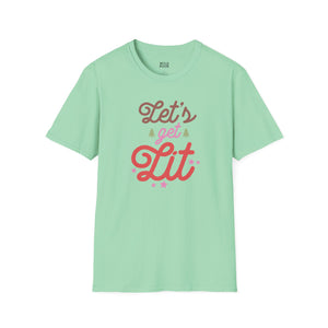 Let's Get Lit, Winter Tee-Adult Tees-Wild Pour