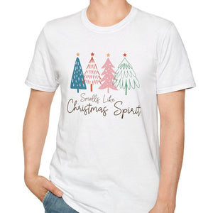 Smells Like Christmas Spirit Tee-Adult Tees-Wild Pour