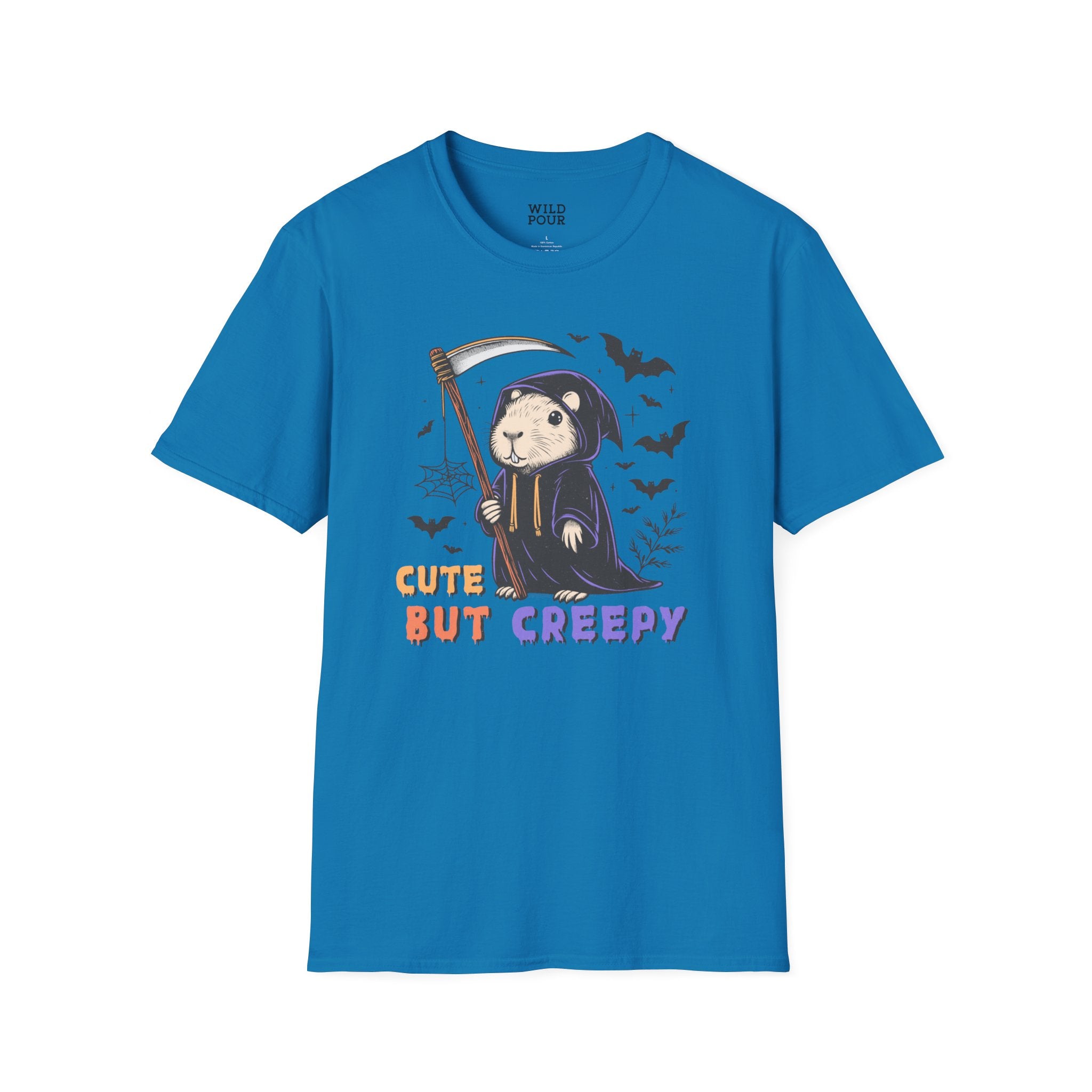 Cute But Creepy, Capybara Tee - Ultra-soft and super comfy, our premium quality unisex tees are perfect for any season.