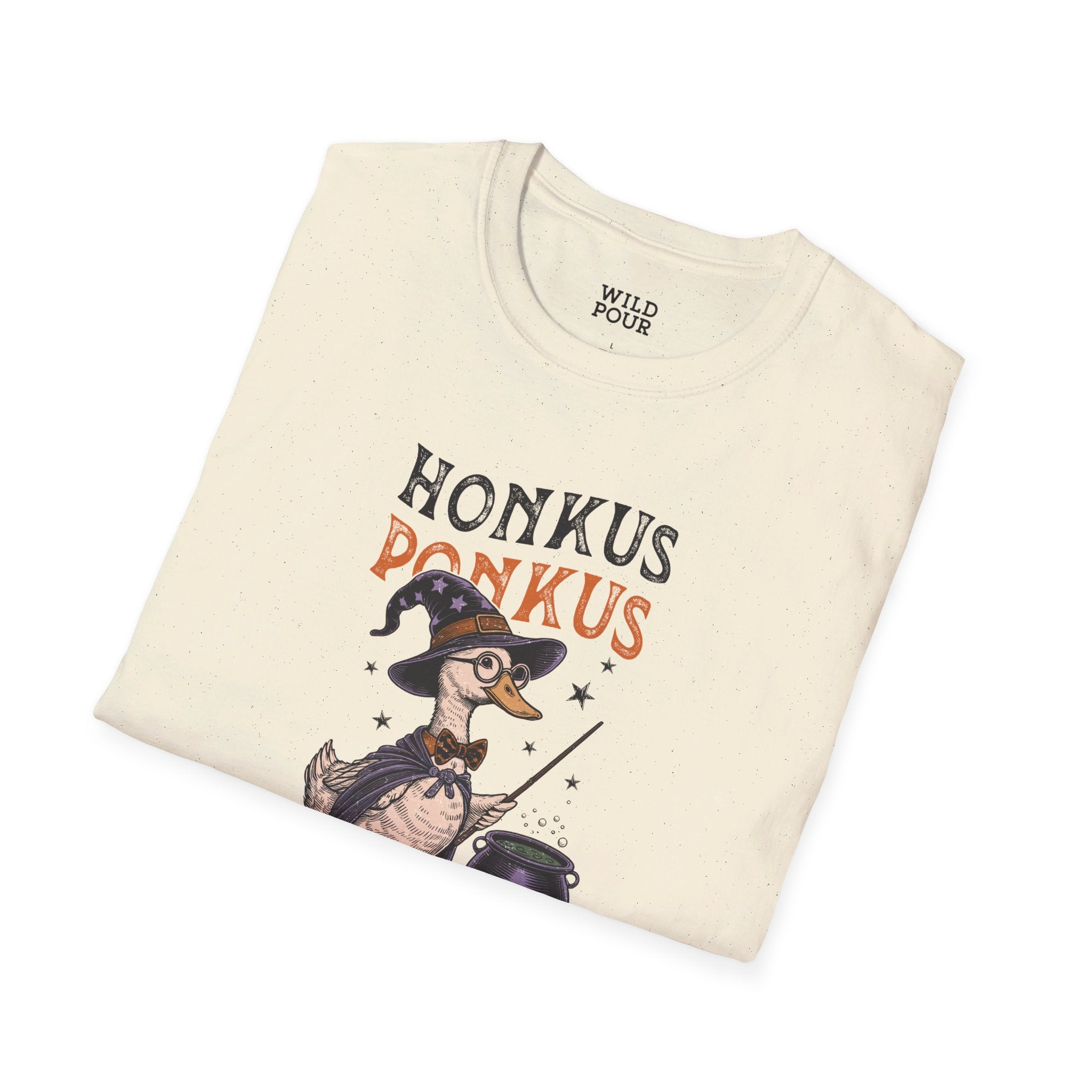 Honkus Ponkus - Vintage Duck Shirt-Adult Tees-Wild Pour