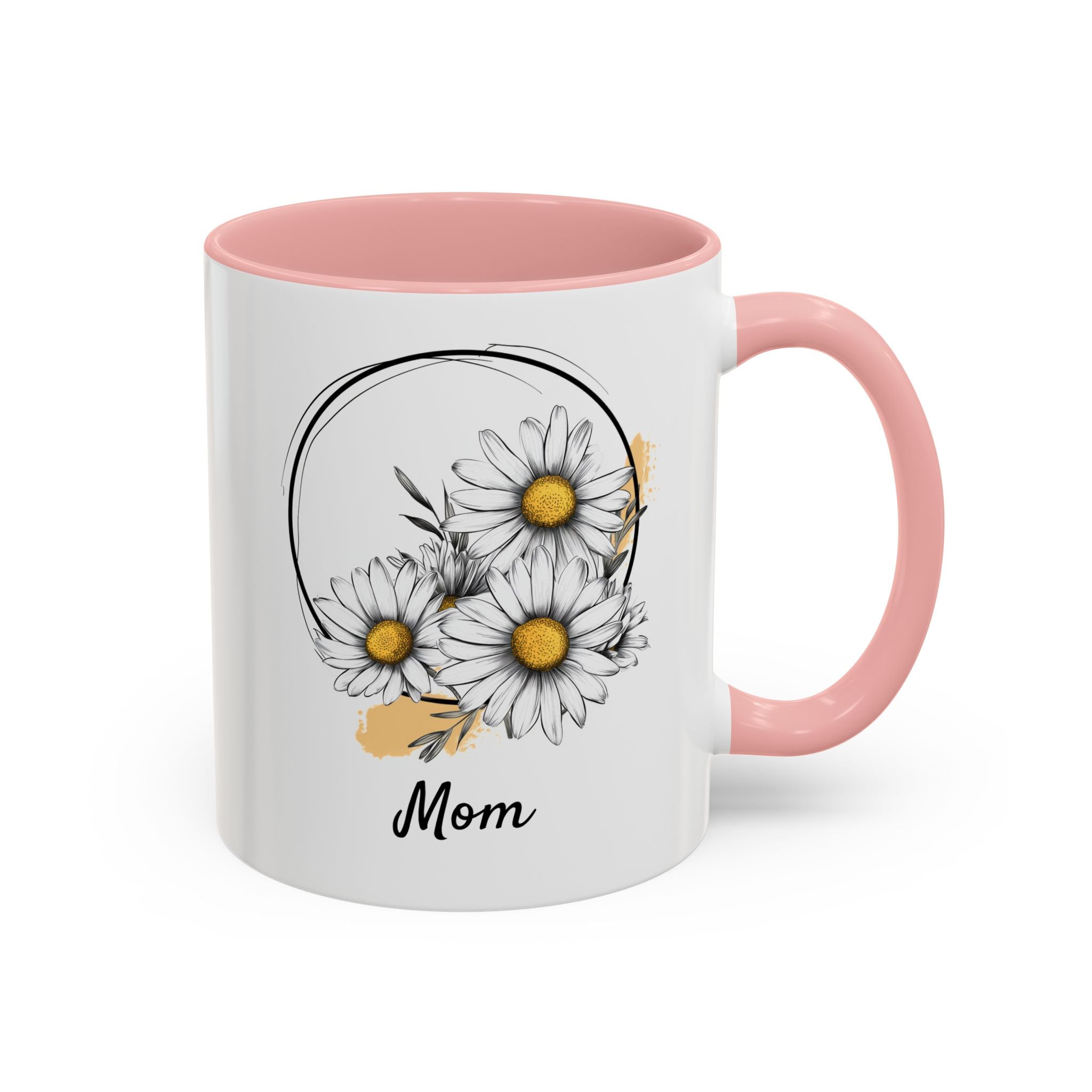 April Daisy, Personalized Birth Month Mug-Mug-Wild Pour