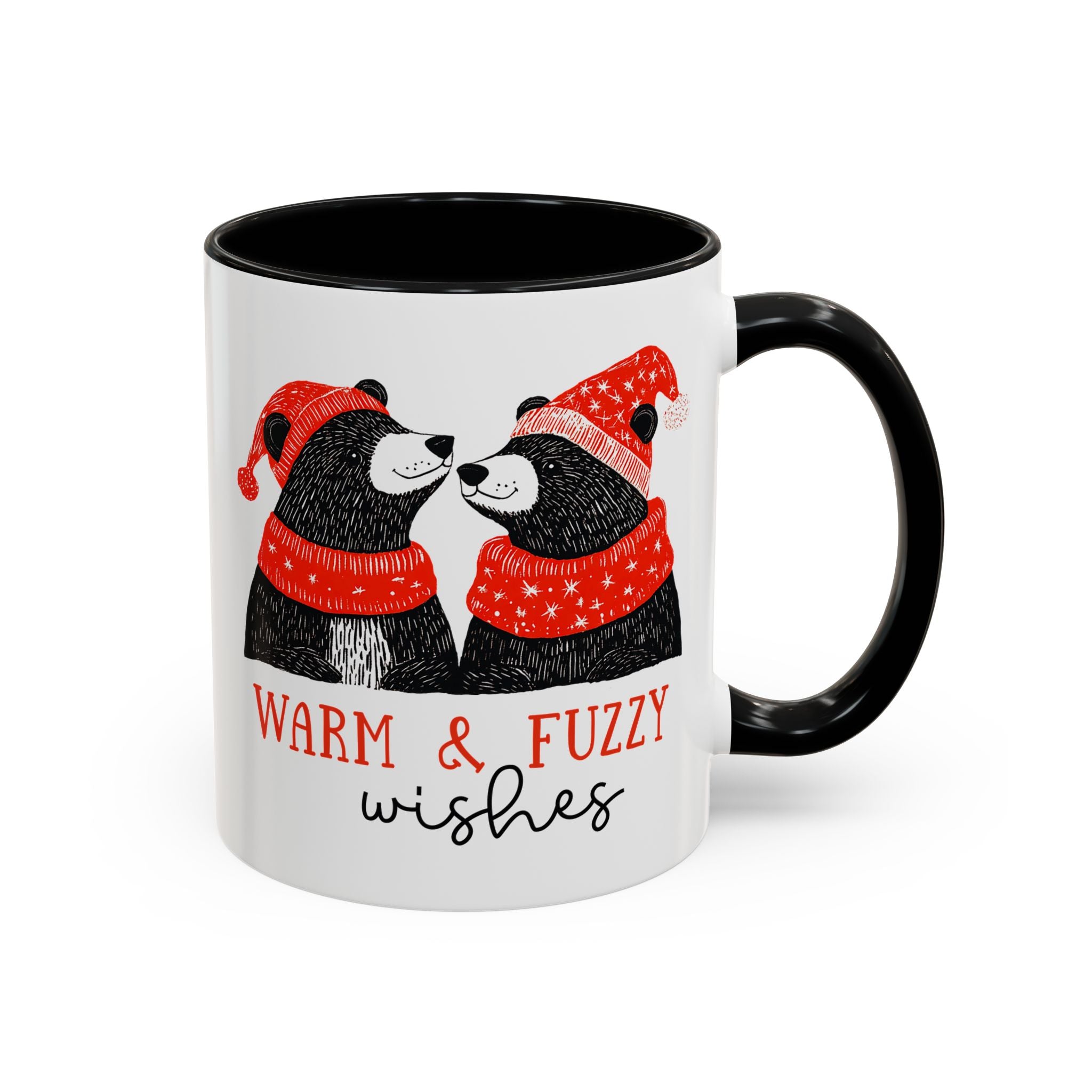 Warm & Fuzzy Wishes, Winter Bears Mug-Mug-Wild Pour