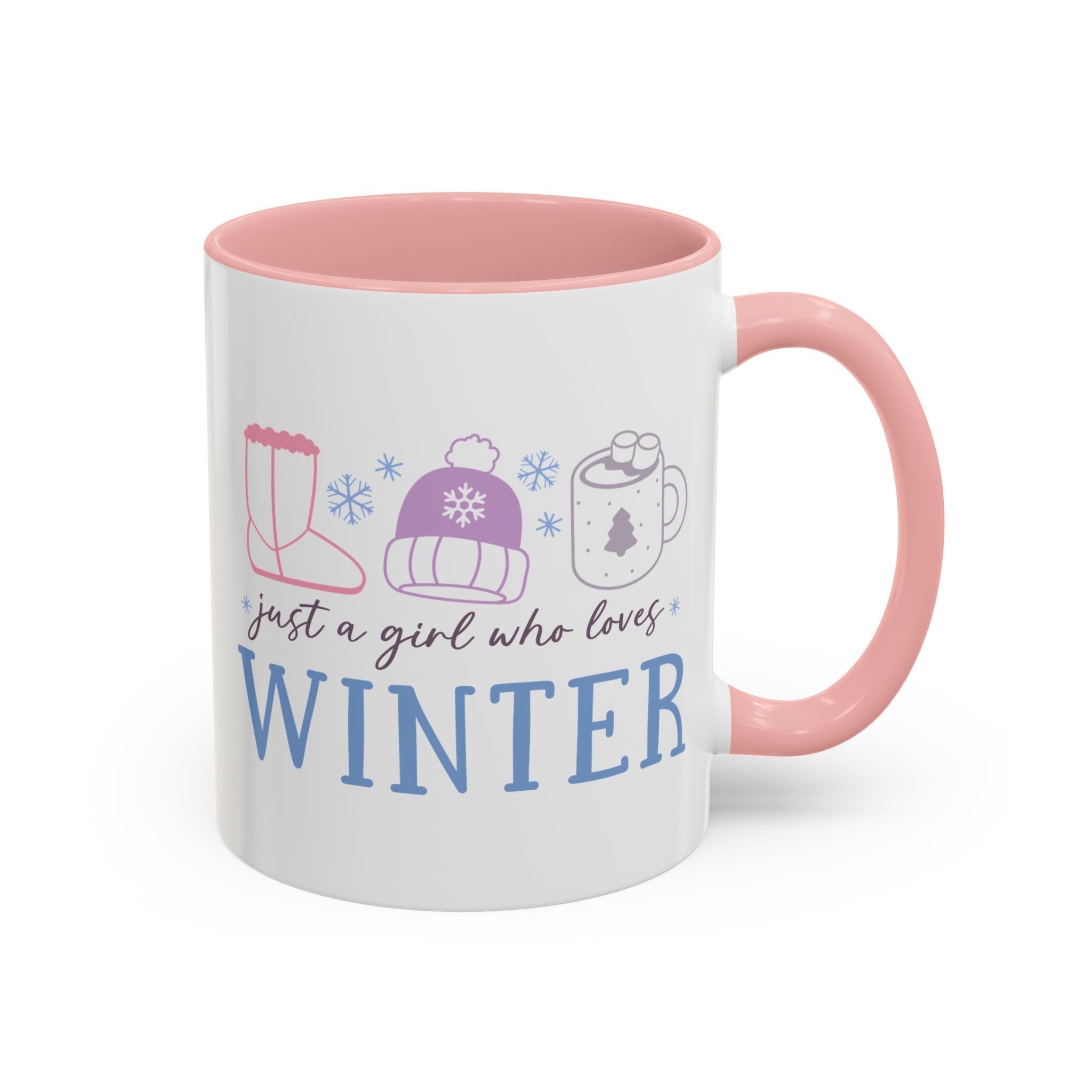 Just a Girl Who Loves Winter Mug-Mug-Wild Pour