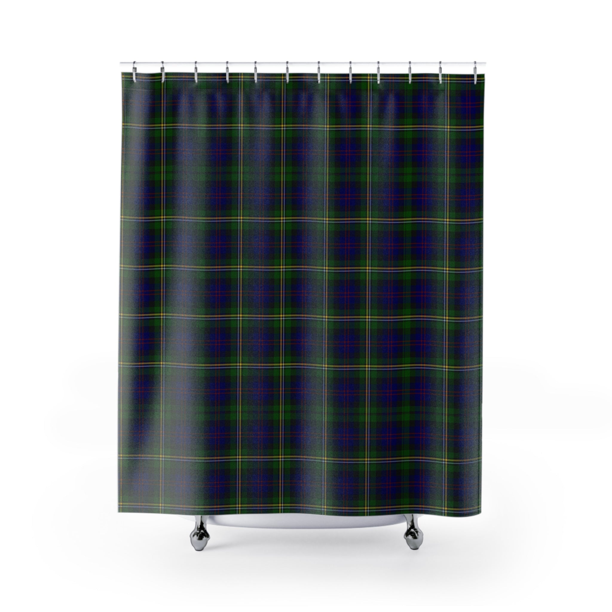 Clan Malcolm Tartan Plaid Shower Curtain